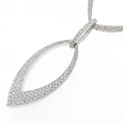 Dây chuyền kim cương 750WG 1.15CT - Hàng hiệu Chính hãng 867020