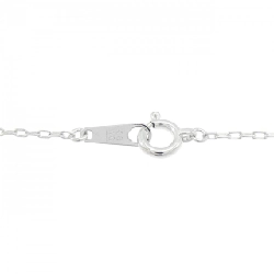 K18WG Solitaire Diamond Bracelet 0.1CT - Hàng hiệu Authentic 872555