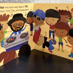 Board book The Story of Rap (Lịch sử nhạc Rap) 797187