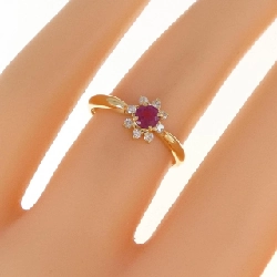 Nhẫn ruby K18YG 672719