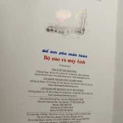 BỘ NÃO VÀ MÁY TÍNH - ĐỂ EM YÊU MÔN TOÁN 782531