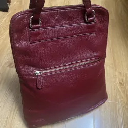 Túi tote nữ 31x35x8 da thật dập vân 2hand 996734