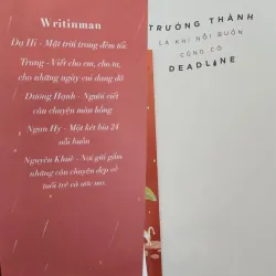 Sách Trưởng thành là khi nỗi buồn cũng có Deadline - Writiman 784253
