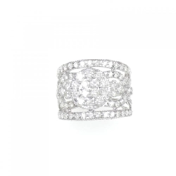 Nhẫn kim cương 750WG 2.00CT 672748