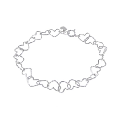 K18WG Dây chuyền hình trái tim - Hàng hiệu Chính hãng 870799