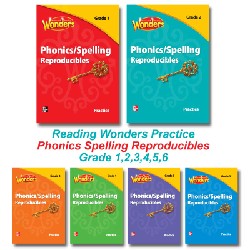 Sách Tiếng Anh - Reading Wonders - Phonics Spelling Reproducibles - Grade 1,2,3,4,5,6