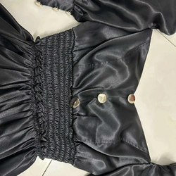 Váy đen nữ tính kiểu hiện đại size M  544150