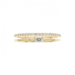 【Sản phẩm mới】Nhẫn kim cương K18YG 0.17CT 669487