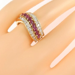 Nhẫn Ruby K18YG 0.73CT - Hàng hiệu Chính hãng 850171