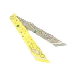 【Sản phẩm chưa sử dụng】Hermès C'EST LA FETE Twilly 062743S khăn quàng