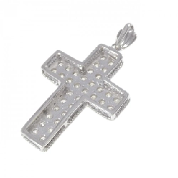 PT900 Mặt dây chuyền kim cương hình chữ thập 2.50CT - Hàng hiệu Chính hãng 863737