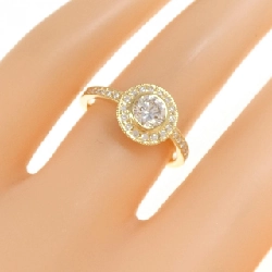 Nhẫn kim cương K18YG 0.418CT G SI2 VG - Hàng hiệu Chính hãng 874940