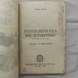 NGƯỜI BỆNH CỦA BÁC SĨ PARENBĂC - Tomas Rezacs 993392