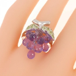 Nhẫn Peridot K18WG 0.60CT - Hàng hiệu Chính hãng 855091