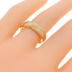 Nhẫn kim cương K18YG 0.25CT 667858