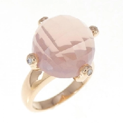 Nhẫn Rose Quartz 750PG - Hàng hiệu Chính hãng