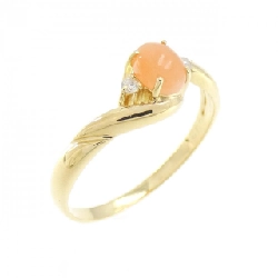 Nhẫn san hô K18YG