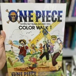 sách tranh One Piece Color Walk 1 của tác giả Eiichiro Oda.

