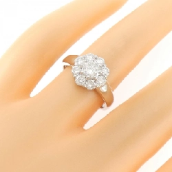 Nhẫn kim cương hoa PT900 1.12CT - Hàng hiệu Authentic 851181