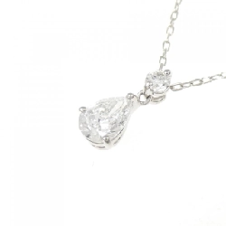 Dây chuyền kim cương PT900/PT850 0.516CT F SI2 hình giọt nước - Hàng hiệu Chính hãng 875319