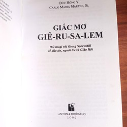 Giấc Mơ Giê - ru - sa - lem / Đức Hồng Y Carlo Maria Martini, SJ. 187853