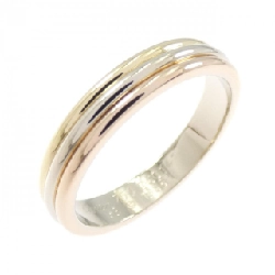Nhẫn cưới ba vàng Cartier - Hàng hiệu Authentic