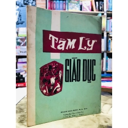 Tâm lý giáo dục - Phạm Hữu Bình 124935