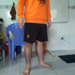 Áo khoác tay dài Kenzo màu cam thêu đầu hổ 719704