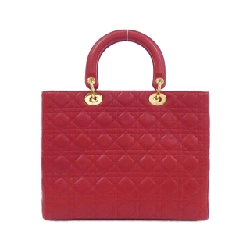 【Vintage】Christian Dior Lady Dior Large CAL44560 Bag 618421