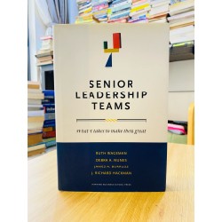 SENIOR LEADERSHIP TEAMS: WHAT IT TAKES TO MAKE THEM GREAT