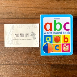 Sách ngoại văn My World ABC: A First Board Book, Used