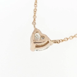 K18PG Dây chuyền kim cương 0.366CT I SI2 hình trái tim - Hàng hiệu chính hãng 876028