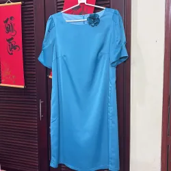 Đầm đan châu form suông size xxl
