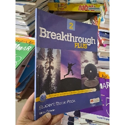 Breakthrough Plus 2 mới 80% ố nhăn bìa HCM0808 HỌC NGOẠI NGỮ