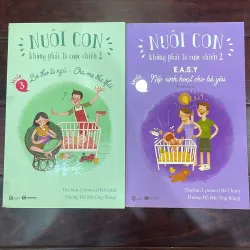 NUÔI CON KHÔNG PHẢI LÀ CUỘC CHIẾN 2 - quyển 2 & 3 - E.A.S.Y - SÁCH MẸ VÀ BÉ 