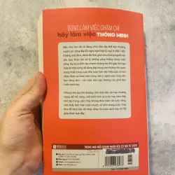 Đừng làm việc chăm chỉ, hãy làm việc thông minh 761185