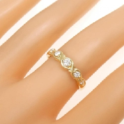 Nhẫn kim cương K18YG 0.18CT - Hàng hiệu Authentic 853396