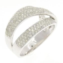 Nhẫn kim cương K18WG 0.68CT