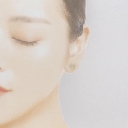 K18YG Bông tai Kim cương 0.54CT - Hàng hiệu Chính hãng 871962