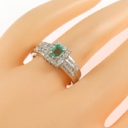 Nhẫn Emerald PT900 0.36CT - Hàng hiệu Chính hãng 847607