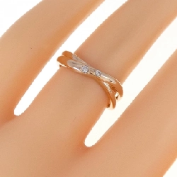 Nhẫn kim cương K18PG 0.03CT 671203