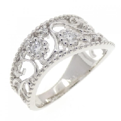 Nhẫn kim cương hoa PT900 0.17CT