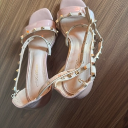 Giày cao gót size 36 màu hồng nhạt 548507