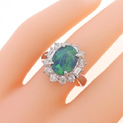 Nhẫn Opal Đen PT900 1.85CT - Hàng hiệu Chính hãng 855300