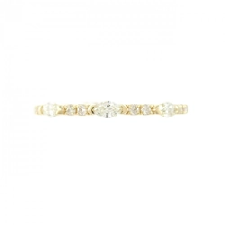 【Sản phẩm mới】Nhẫn kim cương K18YG 0.25CT 669566