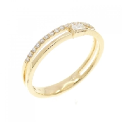 【Sản phẩm mới】Nhẫn kim cương K18YG 0.17CT