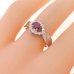 Nhẫn Ruby PT900 0.50CT - Hàng hiệu Chính hãng 850357