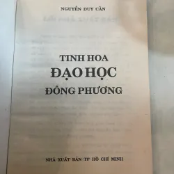 TINH HOA ĐẠO HỌC ĐÔNG PHƯƠNG - NGUYỄN DUY CẦN  999054