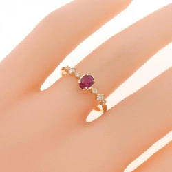 Nhẫn Ruby K18YG 0.32CT - Hàng hiệu Chính hãng 849830