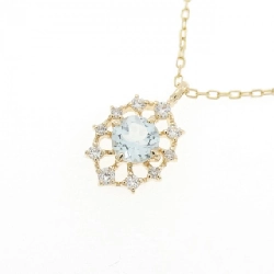 K10YG Blue Topaz Necklace - Hàng hiệu Authentic 856155